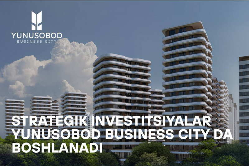 Yunusobod Business City ҳудудидан 3,2 гектар ер майдони онлайн аукционга қўйилди