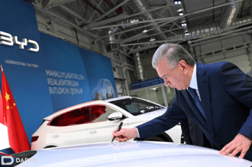 First electric cars roll off BYD factory in Uzbekistan — Daryo News