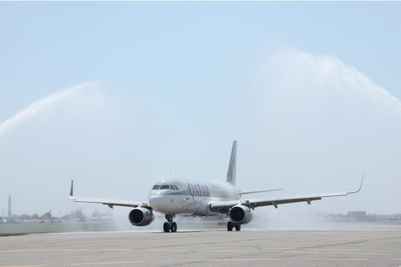 Qatar Airways O‘zbekistonga muntazam parvozlarni boshladi (foto)