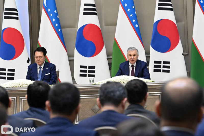 'Despite the geographical distance between South Korea and Uzbekistan, our peoples share similar traditions, values, spiritual beliefs, and outlooks,'- Shavkat Mirziyoyev
