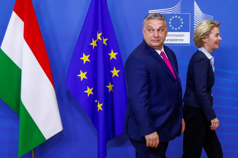 Yevropa Ittifoqi Vengriyaning Ukrainaga qo‘ygan vetosini chetlab o‘tmoqchi