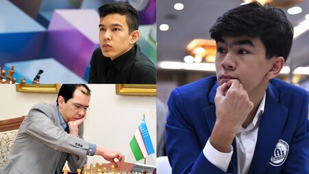 Javohir Sindorov, Nodirbek Abdusattorov va Rustam Qosimjonov