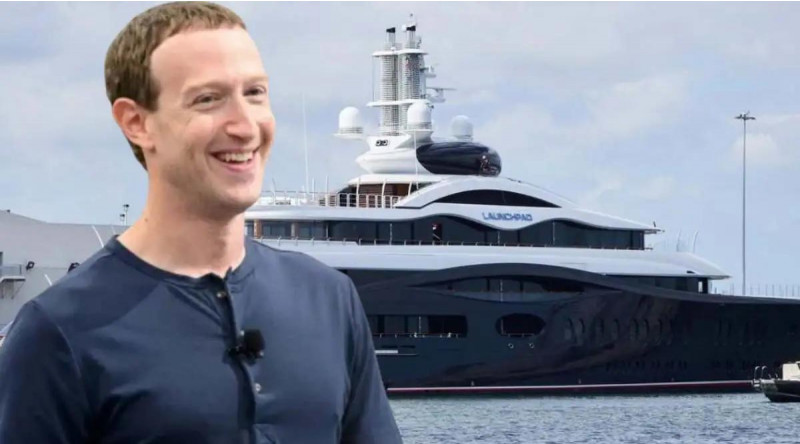 Марк Цукерберг вертолёт майдонига эга ҳашаматли яхта харид қилди (фото)