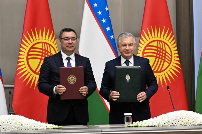 Uzbekistan, Kyrgyzstan sign 16 protocols, including one on completion of WTO membership negotiations