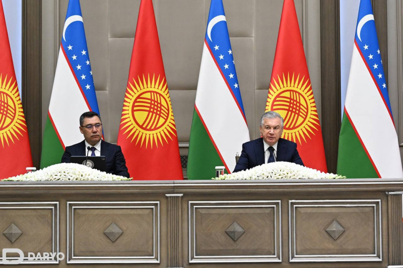Presidents Mirziyoyev describes signing of China-Kyrgyzstan-Uzbekistan railway agreement as historic