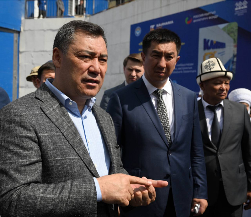 President of Kyrgyzstan inaugurates Kainama hydroelectric power plant  
