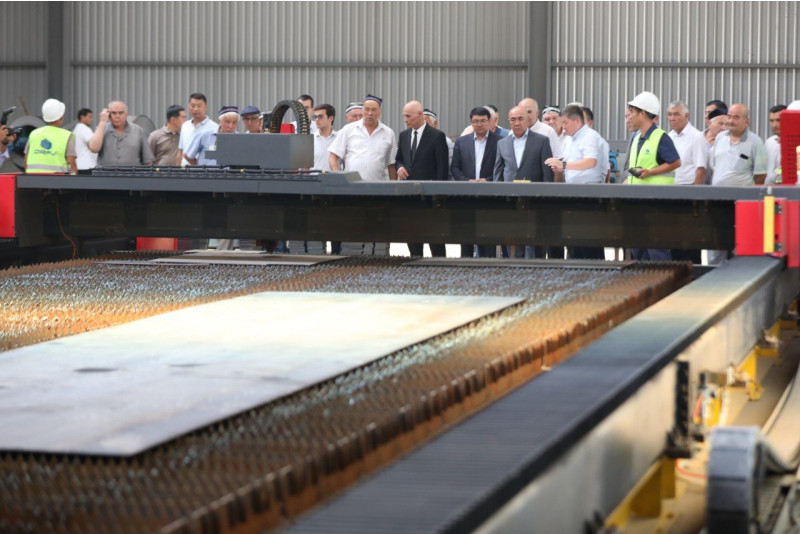 China's Da Fu launches $2mn metalworking plant in Uzbekistan