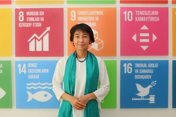 Akiko Fujii appointed as UNDP Resident Representative in Uzbekistan