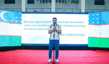 Parij—2024 sovrindorlari Bahodir Jalolov va Muzaffarbek To‘raboyev Surxondaryoda kutib olindi