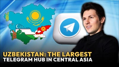 Uzbekistan: the largest Telegram hub in Central Asia