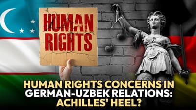 Human rights concerns in German-Uzbek relations: Achilles' heel?