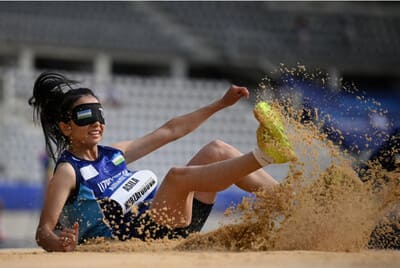 Asila Mirzayorova sets paralympic games record in women's long jump  