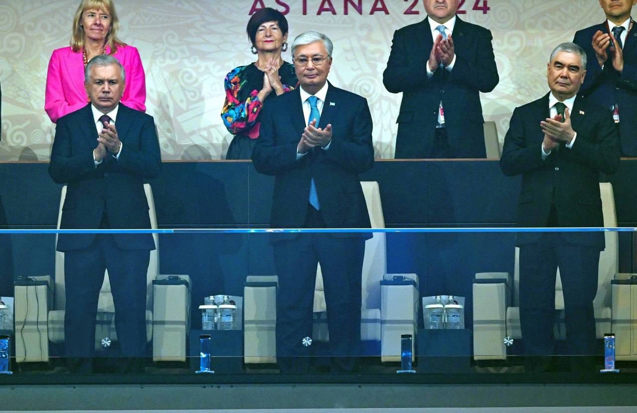 President of Uzbekistan attends 5th World Nomad Games opening in Astana —  Daryo News