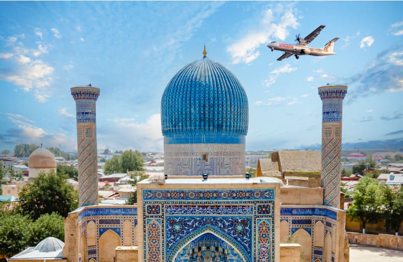 Silk Avia O‘zbekiston shaharlari o‘rtasida yangi yo‘nalishlarni yo‘lga qo‘ymoqda