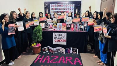 Women in Pakistan demand international response to Hazara genocide in Afghanistan 