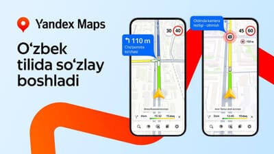 Yandex Uzbekistan Yandex Maps navigatsiyasiga o‘zbekcha ovozni qo‘shdi