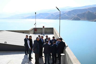 Kyrgyzstan inaugurates small hydroelectric power station on Papan reservoir 