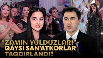 Qizil yo‘lakchadagi ilk qadamlar, hayajon, muxlislar e’tirofi — “Zamin yulduzlari” taqdirlash marosimidan reportaj (video, foto)  