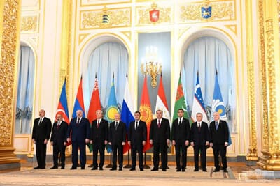 Uzbekistan's president reports 16% surge in trade with CIS nations at summit in Russia 