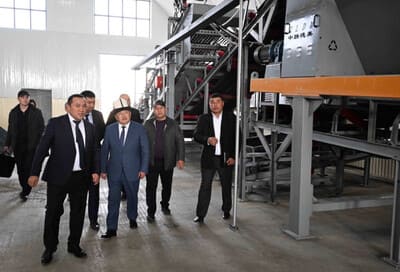 Kyrgyzstan’s Jalal-Abad region welcomes new waste processing plant and road upgrades 