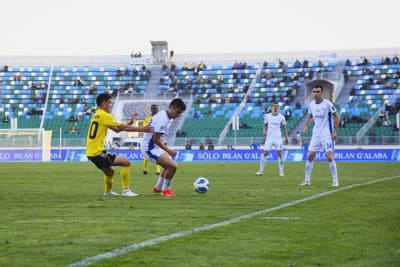 Superliga. “Neftchi” va “Navbahor” o‘rtasidagi bahsda jangovar durang qayd etildi 