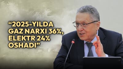 “Kelasi yilda elektr energiyasi va gaz narxi o‘sishi inflyatsiyani 1,8 foizgacha oshiradi” — Mamarizo Nurmurodov