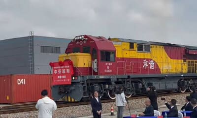 China reestablishes freight rail service to Afghanistan, strengthening trade relations