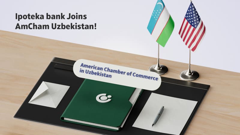 Ipoteka bank Joins AmCham Uzbekistan! 