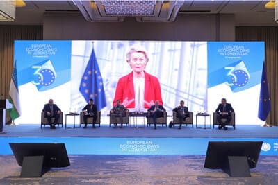 Von der Leyen: EU-Uzbekistan relations strengthened by trade growth, €10bn corridor investment, and rare earth metals partnership