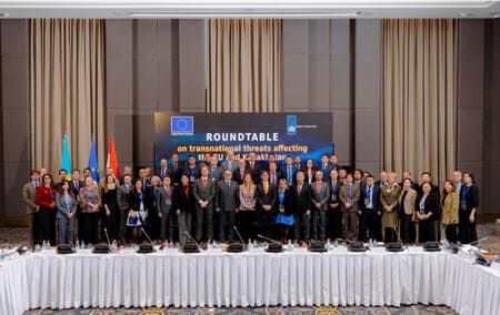 EU and Kazakhstan strengthen security ties at roundtable on transnational threats 