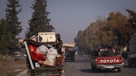 Эскалация боевых действий в Сирии: 280 тысяч человек покинули свои дома за неделю