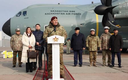 Kazakhstan Air Force strengthens capabilities with first Airbus A400M delivery 