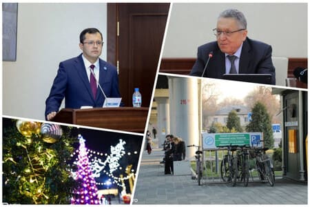 Марказий банк раиси этиб тайинланган Ишметов, пойтахт бўйлаб ўрнатиладиган байрам арчалари, Қонунчилик палатасида кўриб чиқилган қонун лойиҳалари: 11 декабрнинг энг муҳим хабарлари