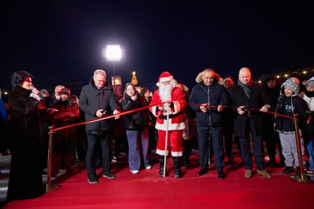 Toshkent viloyatida “Santa Claus village” bog‘i ochildi