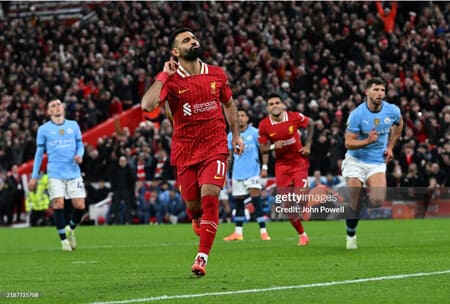 Salah APLda noyabr oyining “eng yaxshi futbolchisi” bo‘ldi