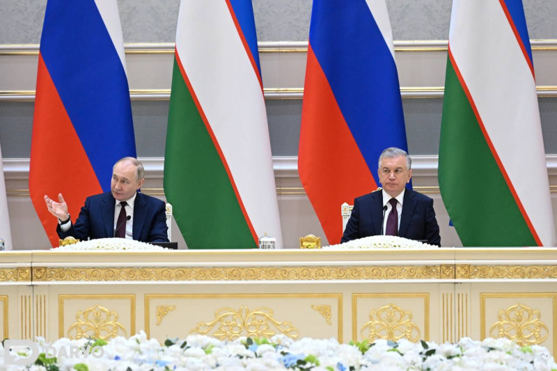 Shavkat Mirziyoyev and Putin discuss strengthening efforts to combat security threats and risks 