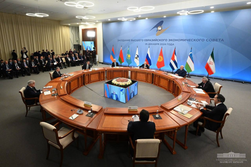 Uzbekistan's trade with EAEU  member states jumps 11% in 2024  