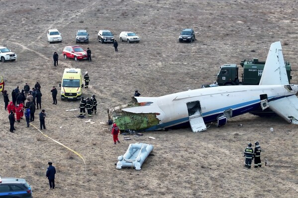 Russia blames fog and Ukrainian drones for Aktau crash