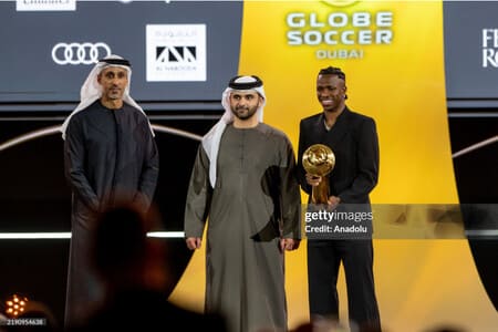 Globe Soccer Awards-2024: Винисиус — энг яхши футболчи, Анчелотти — энг яхши мураббий