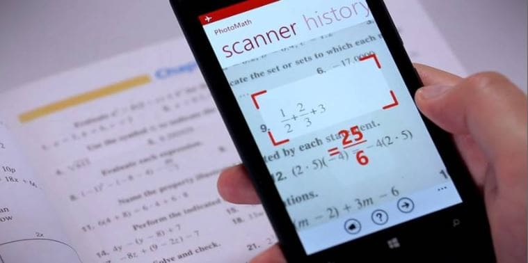 Смартфонда суратга олинган математик мисолларни ишлаб берадиган мобил дастур яратилди