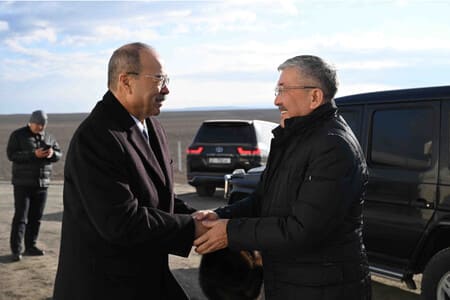 O‘zbekiston, Qirg‘iziston va Tojikiston bosh vazirlari chegarada uchrashdi (foto)