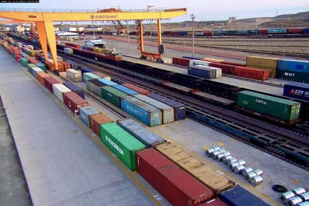 Dostyk-Alashankou transport hub breaks record with 18 mn tons of freight