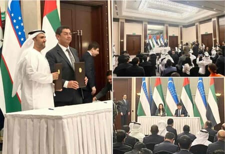 15 deals signed in Abu Dhabi to push UAE investments in Uzbekistan beyond $1.5bn 