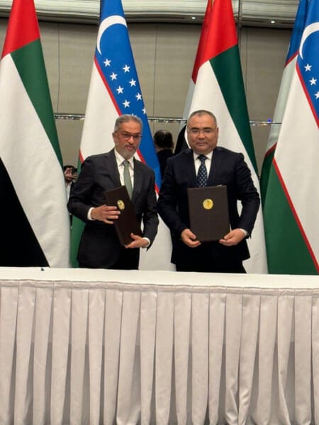 Uzbekistan and UAE sign MoU for 10,000 tons of annual food exports