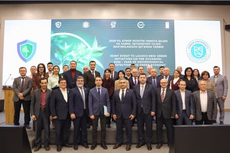 Uzbekistan launches $6.5mn environmental projects to mark Year of Environmental Protection and Green Economy