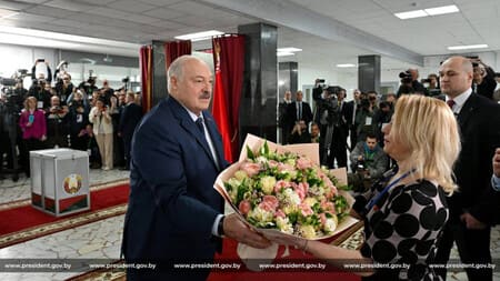 Lukashenko secures seventh term with 87.6% of votes in Belarusian election 