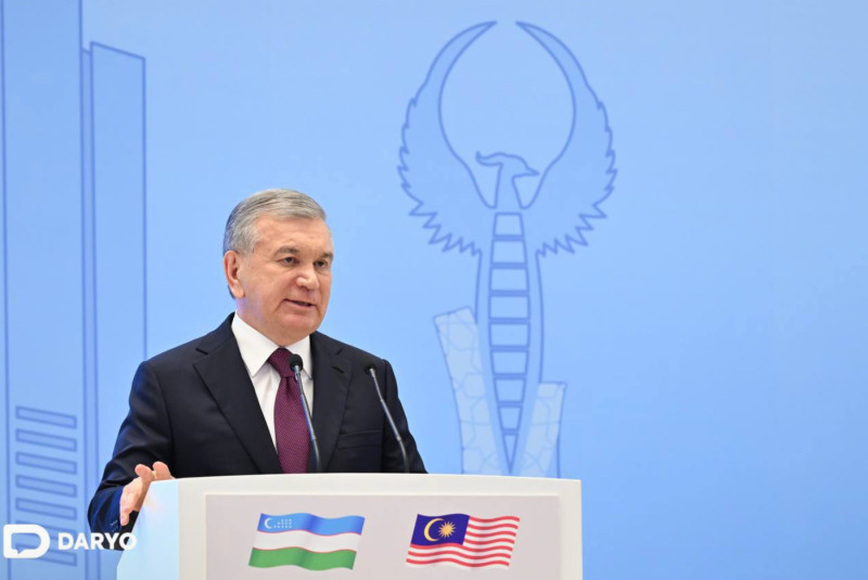 “Our goal is to elevate relations to the level of strategic partnership,” says President Mirziyoyev at Uzbekistan-Malaysia business forum 