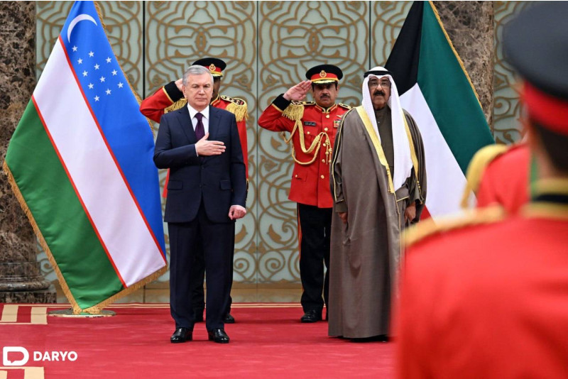 President of Uzbekistan arrives in Kuwait for official visit  