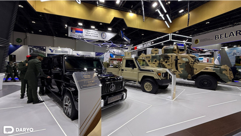 IDEX 2025 features AKSUM Group's armored vehicles, founded by Uzbek businessman 