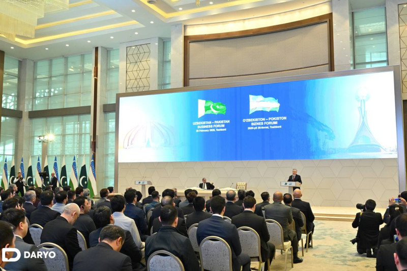 Shavkat Mirziyoyev va Shahboz Sharif O‘zbekiston—Pokiston biznes forumida ishtirok etdi (foto)